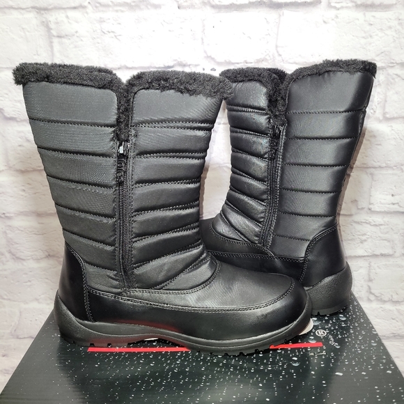 Totes Jennifer Women's Waterproof Snow Boots - Picture 3 of 6